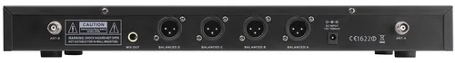 Power Dynamics Funksystem PD504H - Anschlüsse: 6.3 mm Klinke - XLR - Betriebsart: Netzbetrieb - Frequenzbereich: Siehe Handbuch - Signalverarbeitung: Digital - Wandlerprinzip: Dynamisch - Richtcharakteristik: Niere