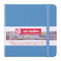 TALENS Sketchbook 12x12xcm 9314214M seeblau 80 Seiten