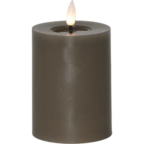 Star Trading LED-Kerze Flamme Flow, Braun - Betriebsart: Batteriebetrieb - Fernbedienung: Nein - Aussenanwendung: Nein - Höhe: 12.5 cm - Timerfunktion: Ja - Set: Nein