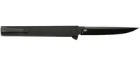 CRKT Taschenmesser CEO Flipper Schwarz - Typ: Klappmesser - Schalenmaterial: Nylon - Funktionen: Klappmechanismus - Einhandklinge: Ja - Verriegelung: Keine - Anzahl Funktionen: 1-10