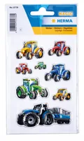 Herma Stickers Motivsticker Magic Taktoren 8 Stück, glänzend - Motiv: Traktor