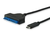 Equip Adapter USB-C->SATA 2.5"" StSt 0.50m schwarz
