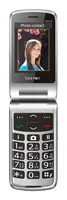 Beafon SL645 LTE - 4G, Silver Line, Großtastenklapphandy, schwarz-silber