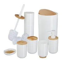 Relaxdays 10051136_49 7 pc(s) Bamboo, Plastic