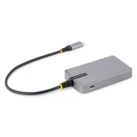 StarTech.com 4-Port USB-C Hub, USB 3.0 5Gbps, Bus Powered, USB Type-C to 4x USB-A Hub with Optional Auxiliary Power Input, Portable Desktop/Laptop USB Hub with 1ft (30cm)
