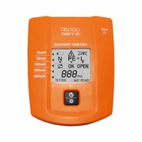 Elbro Steckdosenprüfgerät für Typ 12, 13 und 23, TESTY 2+ - Funktionen: LED-Warnlampe - Anwendungsbereich: Elektrotechnik