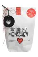 Wunderle Wundertüte Lingslingsmensch - Produkttyp Geschenke: Wundertüten - Empfänger Geschenke: Für Männer - Für Frauen - Anlass: Weihnachten - Abschied - Geburtstag - Freundschaft - Hochzeit