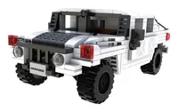 Jamara CaDA Humvee 1:24 Bricks weiß 8