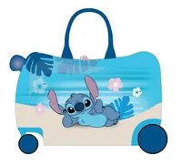 Undercover Reisetrolley Ride-on Lilo & Stitch - Breite: 42 cm - Höhe: 33 cm - Tiefe: 21 cm - Anzahl Räder: 4 - Detailfarbe: Hellblau