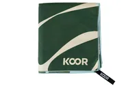 KOOR Strandtuch Jungle XXL, 130 cm x 200 cm - Schnelltrocknend: Ja - Breite: 130 cm - Länge: 200 cm - Farbe: Gelb - Hellblau - Grün - Material: Polyester - Polyamid (PA) - Sportart: Schwimmen - Outdoor