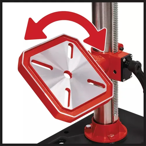 Säulenbohrmaschine TC-BD 630/1 (rot/schwarz, 630 Watt)