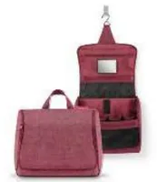 Reisenthel Necessaire Toiletbag XL Twist Maroon - Tiefe: 10 cm - Breite: 28 cm - Wasserfest: Ja - Höhe: 23 cm - Eigenschaften: Aus recyceltem Material - Zertifikate: amfori BSCI