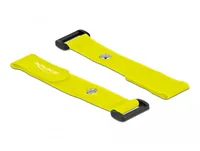 Delock Klettkabelbinder Gelb 190 mm x 25 mm 5 Stück - Breite: 25 mm - Länge: 190 mm - Ausstattung Kabelmanagement: Wiederverwendbar - Haftend - Produkttyp: Klettkabelbinder - Verpackungseinheit: 5 Stück - Material: Klett