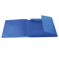 HERMA Sammelmappe A4 PP transluzent Blau - Typ: Zeichenmappe - Ausstattung: Dokumentenfach - Detailfarbe: Blau - Material: Polypropylen (PP)
