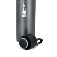 Bialetti Thermosflasche 750 ml, Grau - Material: Stahl - Silikon - Eigenschaften: Keine Eigenschaft - Zertifikate: Keine Zertifizierung - Fassungsvermögen: 750 ml - Farbe: Grau - Produkttyp: Thermosflasche