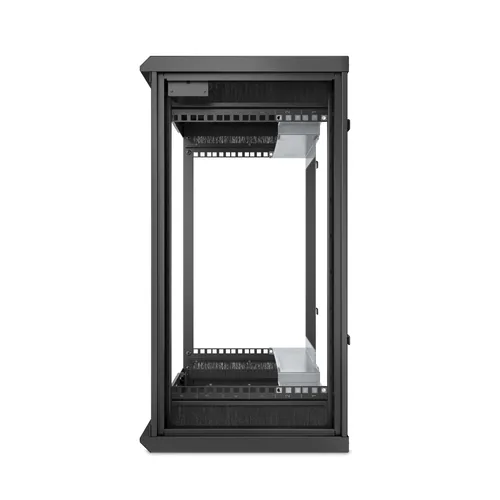 APC Wandschrank AR106VI 19 / 6HE / Schwarz - Produkttyp: Wandgehäuse - 10/19 Rack: 19 - Höheneinheiten: 6HE - Schallgedämpft: Nein - Einbautiefe: 762 mm - Tiefe (Aussenmass): 968 mm