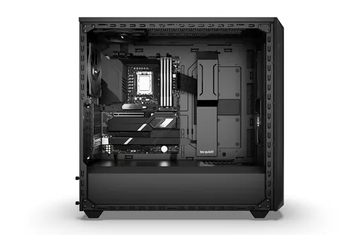 be quiet! PC-Gehäuse Shadow Base 800 Schwarz - Unterstützte Mainboards: E-ATX - ATX - Micro-ATX - Mini-ITX - Detailfarbe: Schwarz - Anzahl Lüfterplätze: 8 - Sichtfenster: Ja - Netzteil vorinstalliert: Nein - Gehäuse Bauart: Mid-Tower