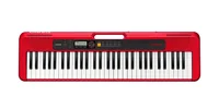 Casio CT-S200 MIDI keyboard 61 keys USB Red, White