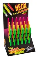 WEDO Touchpen mit Kuli Textmarker NEON f.sortiert 1Stk