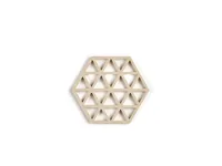 Zone Denmark Topfuntersetzer Triangle Taupe - Anwendungsbereich: Pfanne  - Topf  - Material: Silikon - Detailfarbe: Taupe - Set: Nein - Zusammenklappbar: Nein - Verpackungseinheit: 1 Stück