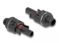 Delock DL4 Solar Konnektor zum Crimpen Stecker und Buchse, 2 Stück - Zubehörtyp: Steckverbinder