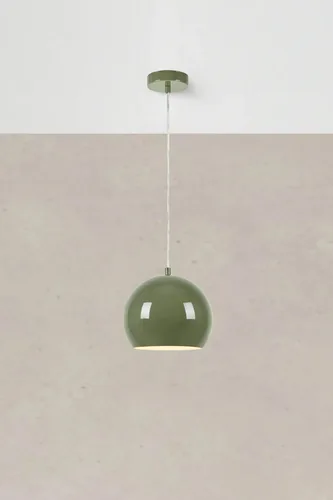 Markslöjd Pop Pendelleuchte Grün, 20 cm - Betriebsart: Netzbetrieb - Lampensockel: GU10 - Farbtemperatur Kelvin: Je nach Leuchtmittel - Gesamtleistung: 40 W - Farbwiedergabeindex CRI: 0 - Dimmbar: nicht dimmbar