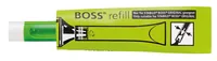 STABILO Textmarker Boss Refill Neongrün - Set: Ja - Verpackungseinheit: 1 Stück - Eigenschaft-Stift: Neon - Marker-Art: Leuchtmarker