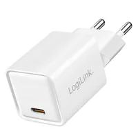 Logilink USB-Steckdosenadapter 1xUSB-C PDQC 3.0 20W 5-12V