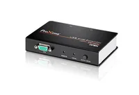 Aten KVM-Extender CE700A - Weitere Anschlüsse: USB - Set: Ja - Reichweite: 150 m - Extender Typ: Cat-Extender - Videoanschlüsse: VGA - Einsatzzweck Extender: KVM