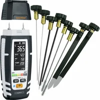 Laserliner Materialfeuchtemessgerät DampMaster Allround Set - Funktionen: Feuchtemessung - Anwendungsbereich: Bauwesen