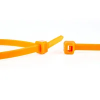 WKK Kunststoffkabelbinder Orange 300x4,8mm 100 St.