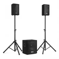 Vonyx PA-System VX0812BT - Einsatzgebiete: Club - Gastro / Gewerbe - Home-Party /-Disco - mobil - Schulen / Aulen - Sportstätte - Anwendungsbereich: Aerobic / Fitness - DJ - Entertainer - Sprache - Ausstattung: Bluetooth Audio Streaming - Equalizer - Fern