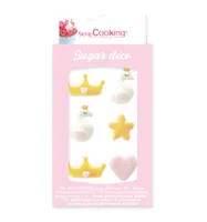 ScrapCooking Zuckerdekore Prinzessin 6 Stück - Zertifikate: Keine Zertifizierung - Packungsgrösse: 12 g - Nährwertangabe pro: 100 g - Energiegehalt (in kcal): 396 Kcal - Energiegehalt (in kj): 1681 KJ - Fett: 0.5 g