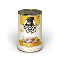 DOGGY Dog Nassfutter DoggyDog Dose Huhn Sensitive 400 g - Tierbedürfnis: Kein besonderes Bedürfnis - Geschmacksrichtung: Geflügel - Zertifikate: Keine Zertifizierung - Fleischsorte: Huhn - Futtereigenschaft: Getreidefrei - Ohne künstliche Zusätze - Gluten