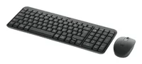 Logitech MK250 keyboard Mouse included Universal RF Wireless + Bluetooth QWERTZ German Graphite