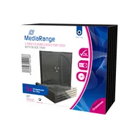 MediaRange CD Leerbox 5pcs Single JewelCase retail