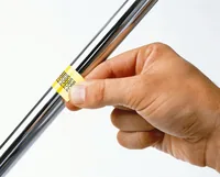 TZE-FX641 FLEXI-TAPE LAM. 18MM 8M BLACK ON YELLOW