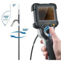 Laserliner Endoskopkamera VideoInspector 3DX - Funktionen: Grosses Display - Speicherfunktion - Ausstattung: TFT-Display - Kabellänge: 1 m - Kopfdurchmesser: 9 mm
