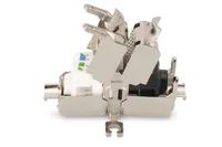 CAT6A FIELD TERMINATION COUPLER 500 MHZ SHIELDED 26X35X80MM