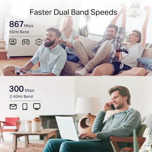 TP-LINK AC1200 Wi-Fi Range Extender RE330