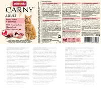 ANIMONDA Carny Adult Turkey, chicken and shrimp - wet cat food - 400g