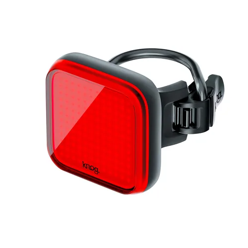 knog. Velolampe Blinder Square Rücklicht, Schwarz - Betriebsart: Akkubetrieb - Lichtfarbe: Rot - Montageart: Gummizug - Leuchten Kategorie: Rücklicht - Leuchtmittel: LED - Lichtstärke: 100 lm