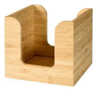 Duni Serviettenhalter 11 x 11 x 10.5 cm Braun - Produkttyp: Serviettenhalter - Material: Holz - Detailfarbe: Braun