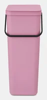 Brabantia Recyclingbehälter Sort & Go 40 l, Rosa - Anzahl Behälter: 1 - Fassungsvermögen: 40 l