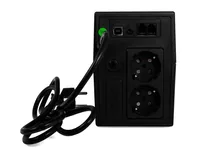 Green Cell UPS01LCD uninterruptible power supply (UPS) Line-Interactive 0.6 kVA 360 W 2 AC outlet(s)
