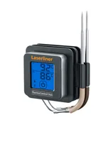 Laserliner Fleischthermometer ThermoControl Duo - Typ: Massstab - Anwendungsbereich: Grill - Backofen - Kabelgebunden: Ja - Displaytyp: Digital - App kompatibel: Ja