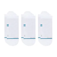 STANCE Socken Athletic Tab Weiss 3er-Pack - Farbe: Weiss - Detailfarbe: Weiss - Sockenhöhe: Sneaker - Grösse: 35 - 37