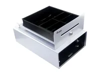 Equip Kassenschublade 4Schein-4Münzfächer RJ11 POS Silber