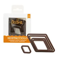 Decora Guetzli-Ausstecher-Set Rautenförmig, 5 Stück - Materialtyp: Kunststoff - Stehkeks: Keine Angaben - Motiv: Rauten