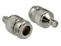 Delock Antennenadapter N-Type Buchse (f) - SMA Buchse (f) - Antennenanschluss: N-Type - Antennenanschluss Hardware: SMA - Aussenanwendung: Keine Angaben
